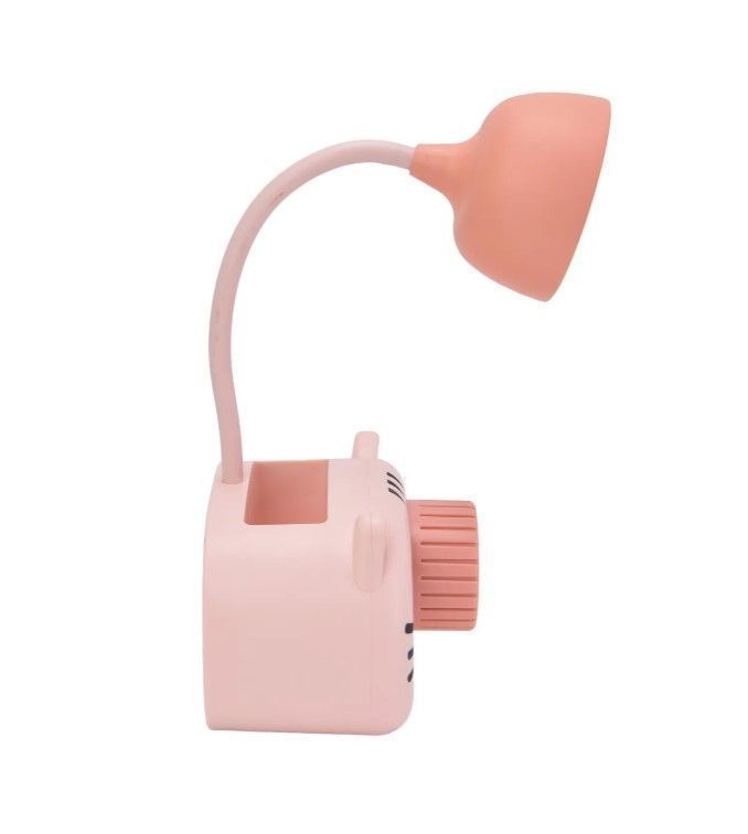 Lampara Sacapuntas Para Escritorio Led De Chanchito Kawaii-4