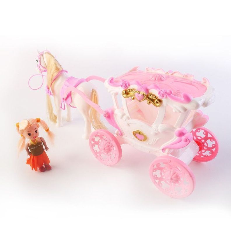 SET DE MUNECA Y CARRUAJE CON ACCESORIOS-0