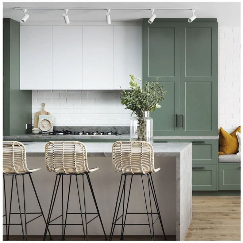 Foco Riel Decorativo Monofásico 1xGU10 Blanco-2