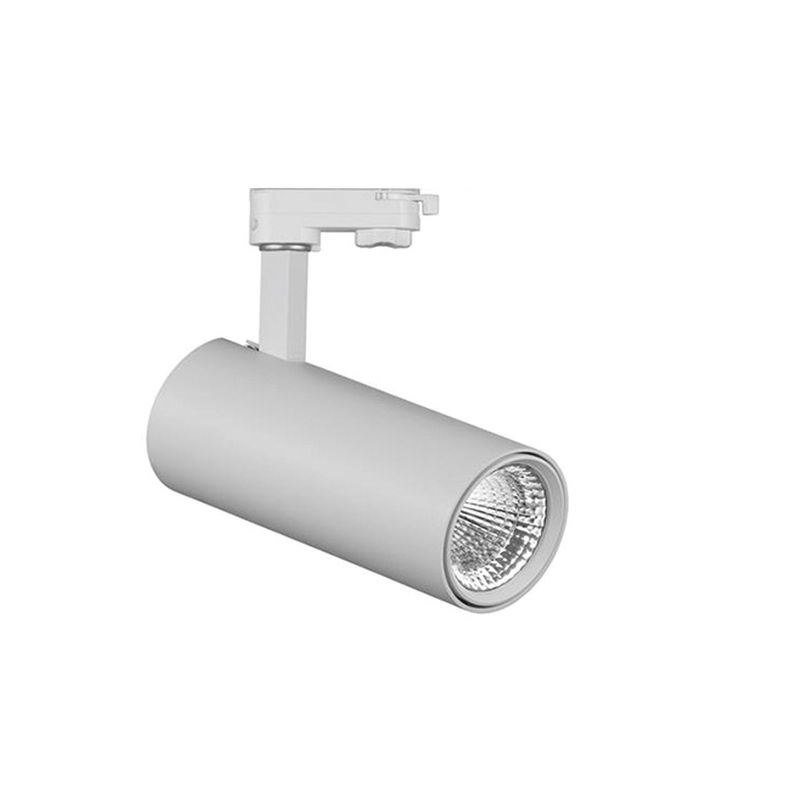 Foco Riel Decorativo Monofásico 1xGU10 Blanco-1
