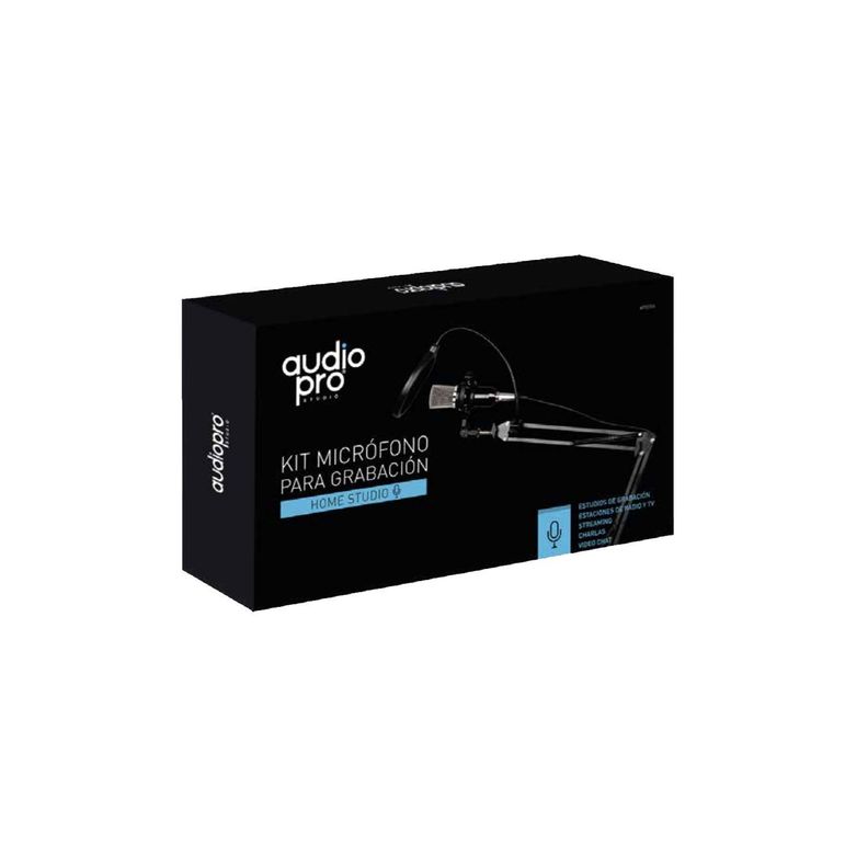 Kit Micrófono + Condensador + Atril Para Grabación - PuntoStore-1