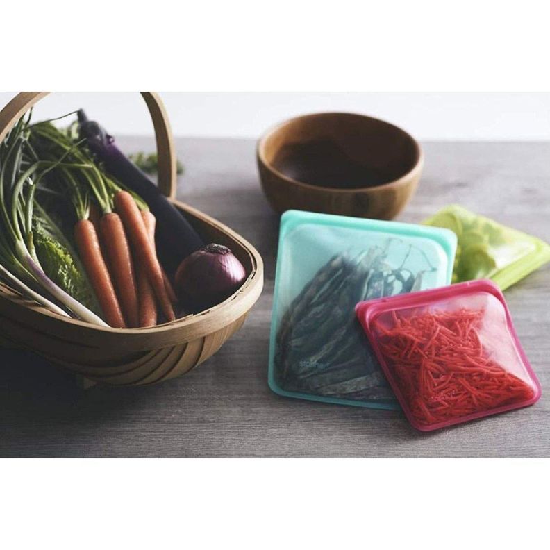 Bolsa Silicona Multiuso, 450 ml - Raspberry.-4