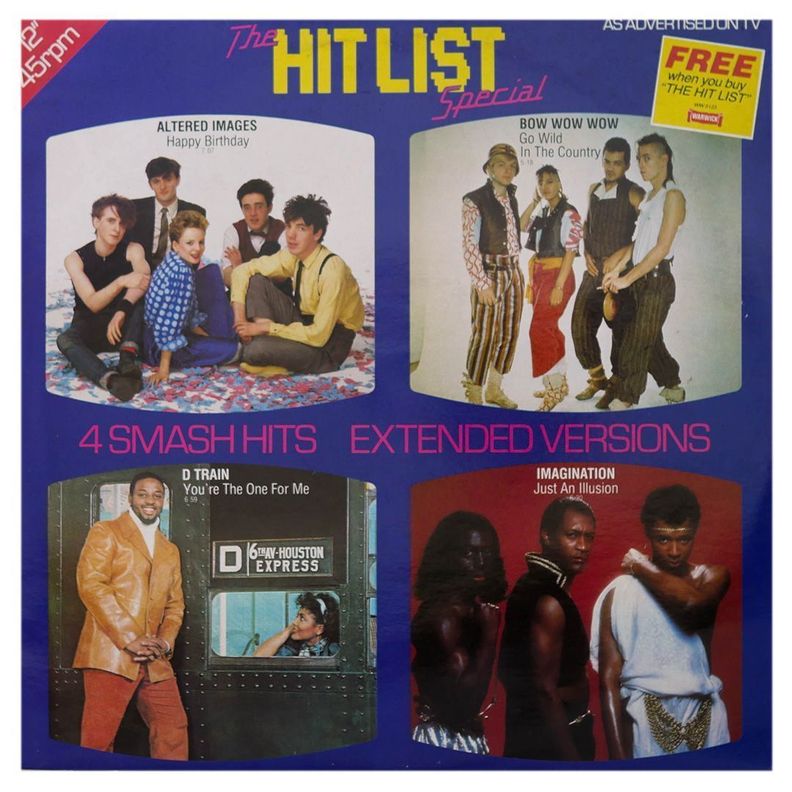 D TRAIN/IMAGINATION - YOU'RE THE ONE FOR ME/JUST AN ILLUSION 12" MAXI SINGLE VINILO USADO-0
