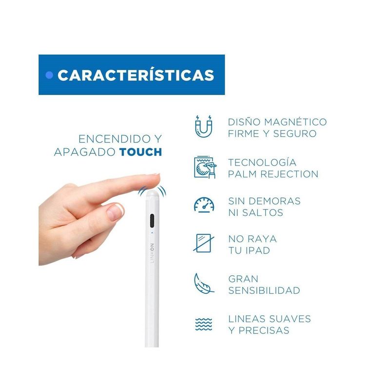Lapiz Pencil Tactil Stylus para Apple Ipad-2