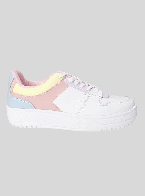 Zapatilla Kanna & Co Plataforma Luisa Blanca-1