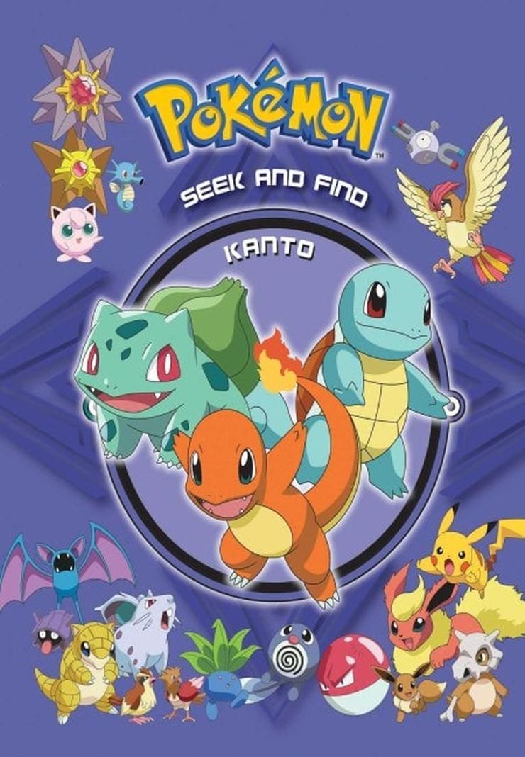Manga Pokémon Seek And Find - Kanto (En Inglés) - USA-0
