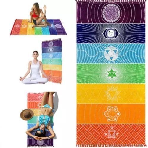 Pareo Playa Diseño Yoga, Pareo Toalla Promoción-1