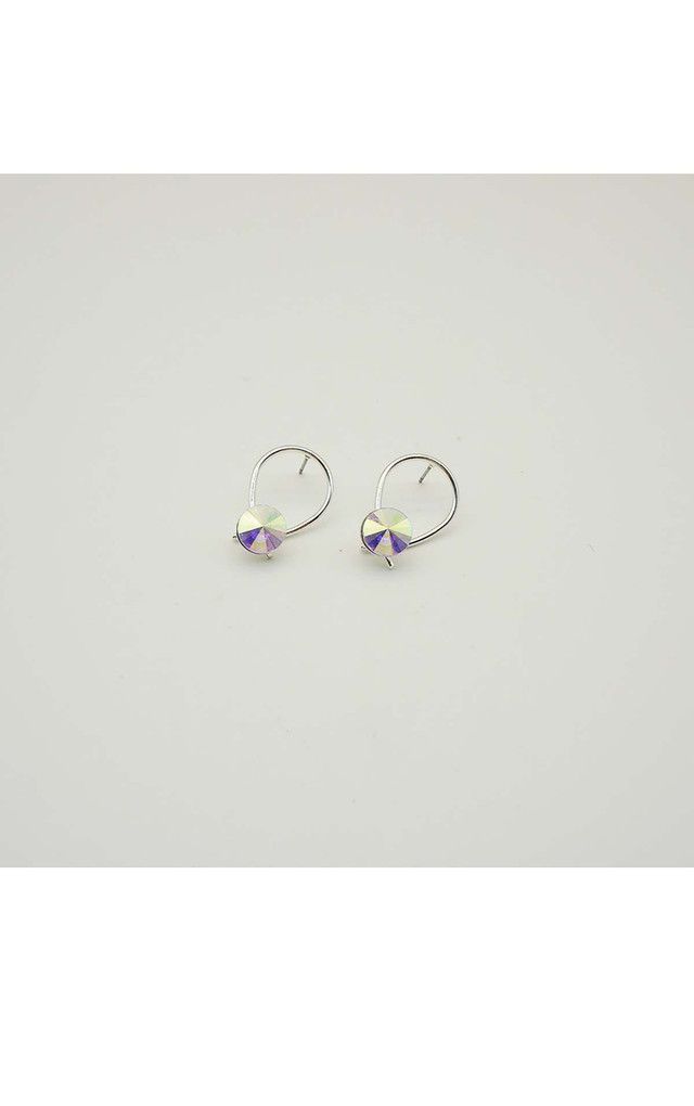 Aro Pegado Iris Plateado  i-D
