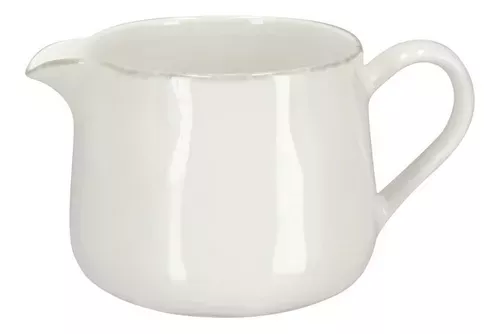 Lechero De Porcelana Multiuso Merienda Blanco-1