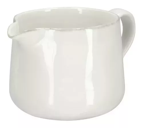 Lechero De Porcelana Multiuso Merienda Blanco-0