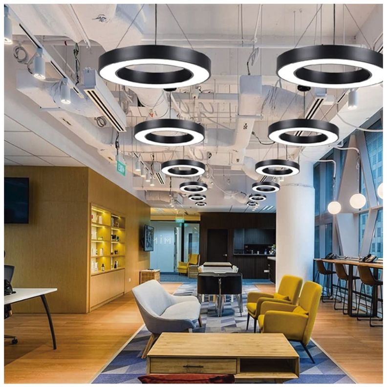 Lámpara Colgante LED Circular Abierta 36W Svetla-5