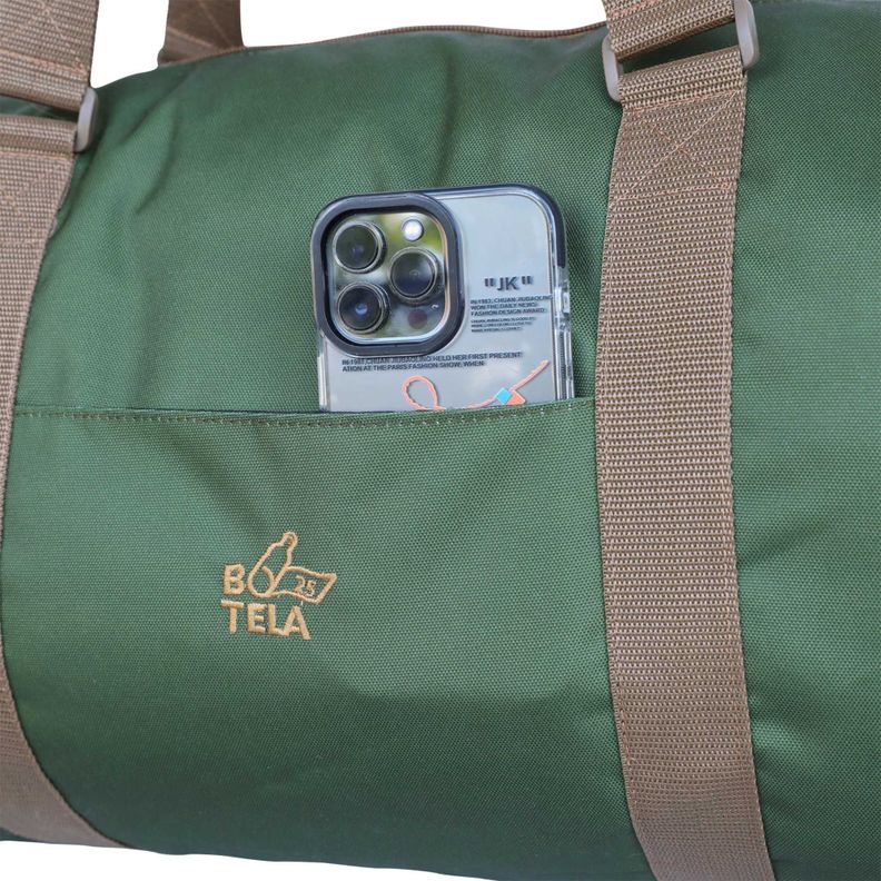 Bolso viaje sustentable verde Botela-5