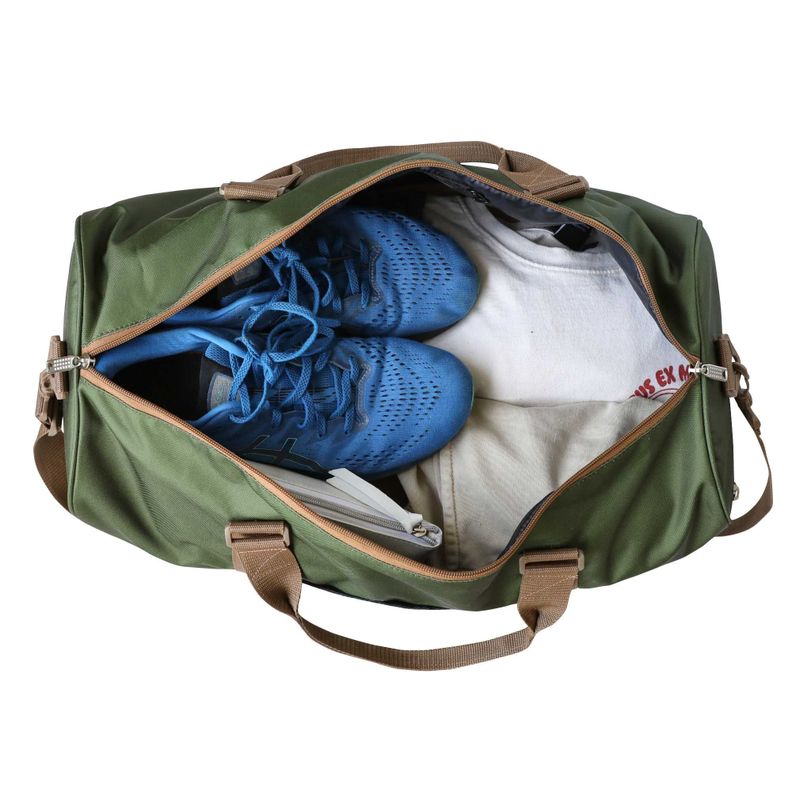 Bolso viaje sustentable verde Botela-1