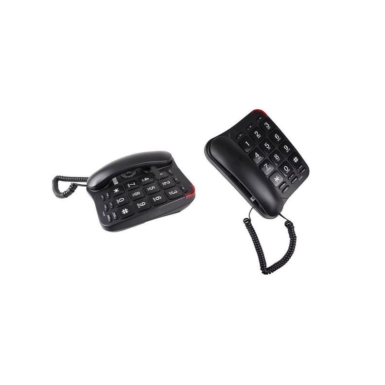 Teléfono Fijo Con Números Grandes - Puntostore-1