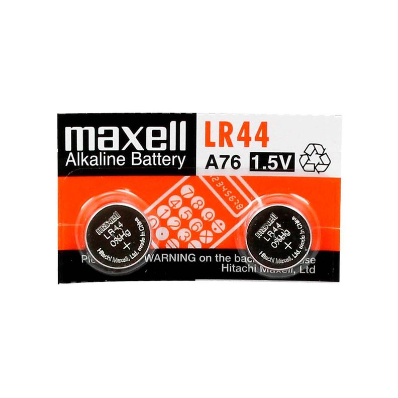 Pack 10 Pilas Ag13 Lr44 A76 Maxell Alcalina Tipo Reloj-3