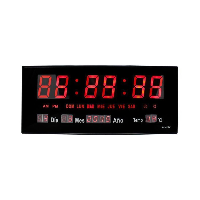 Calendario Led Digital Reloj de Pared-1