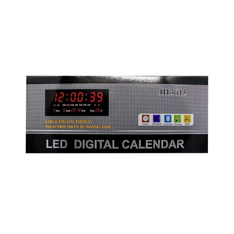 Calendario Led Digital Reloj de Pared-2