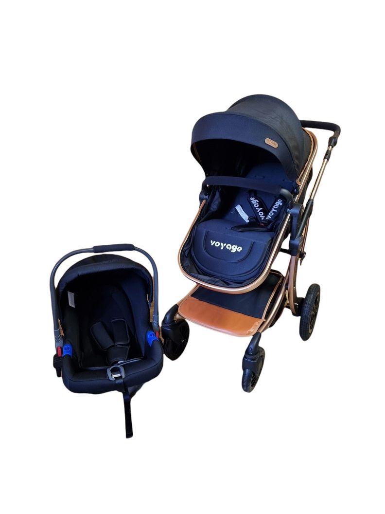 Coche Travel System Genova Black-5