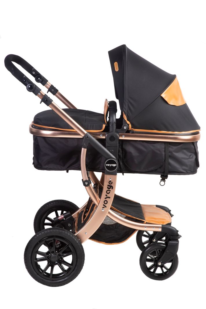 Coche Travel System Genova Black-2