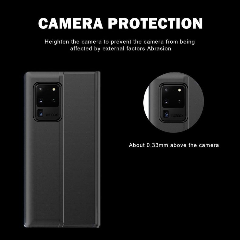 Funda: Huawei P40 Lite - Carcasa Estuche / Negro-2