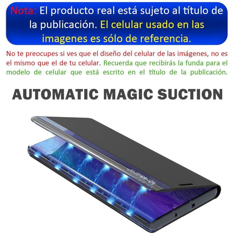 Funda: Huawei P40 Lite - Carcasa Estuche / Negro-1