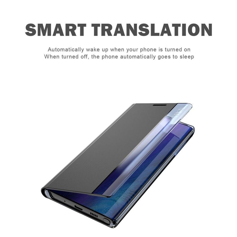 Funda: Huawei P40 Lite - Carcasa Estuche / Negro-3
