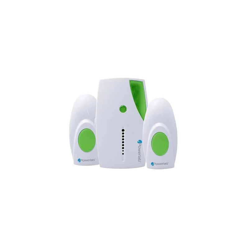 Sistema de timbre inalámbrico Powerlab luz LED-2