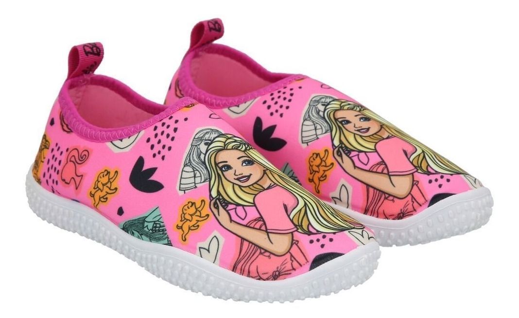      Zapato Agua Infantil Barbie Nuevo Original Mattel-0
