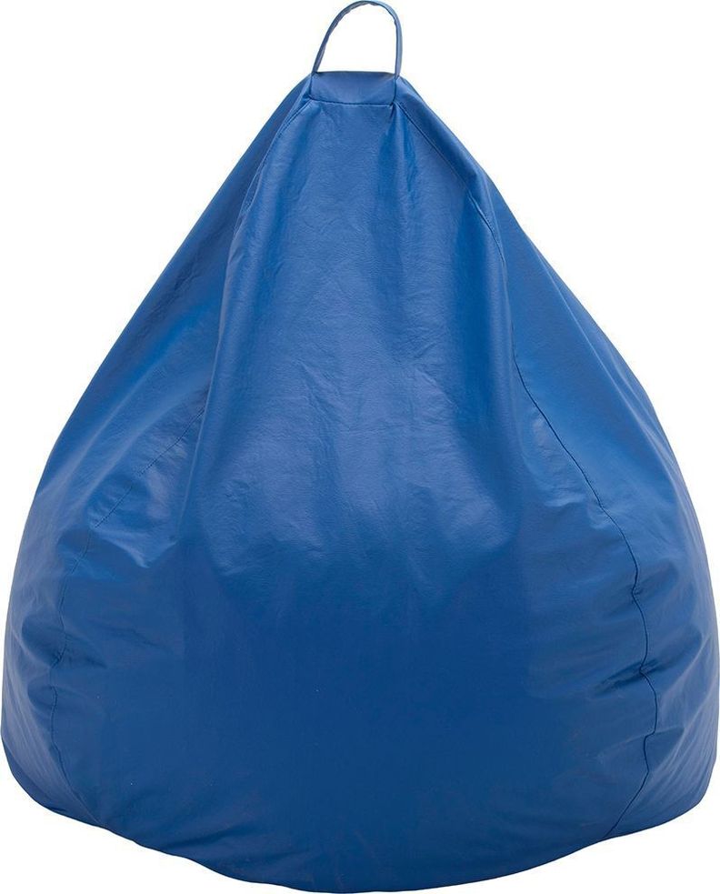 Pouf Pera Infantil Azul Eco Cuero 60x50x50 Cm-0