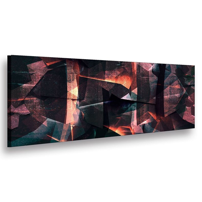 Canvas 90x45 cms Abstract Pink-0
