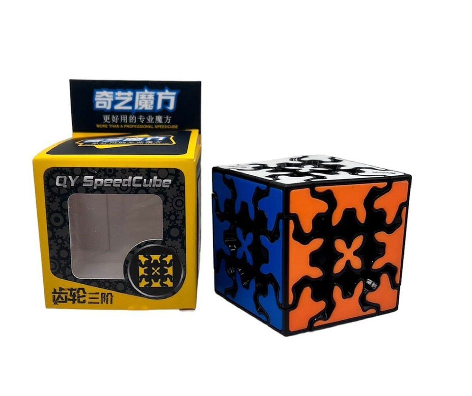 Cubo Rubik Original Qiyi 3x3x3 Gear Speed-0