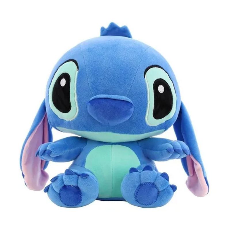 Juguete Peluche Stitch Bebe 30cm Azul Infantil-0