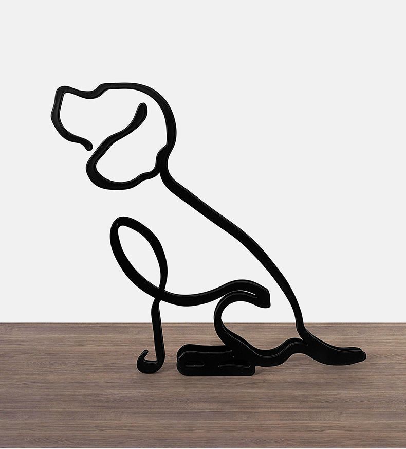 Figura Abstracta Perro Para Tu Casa , Oficina, Departamento-3