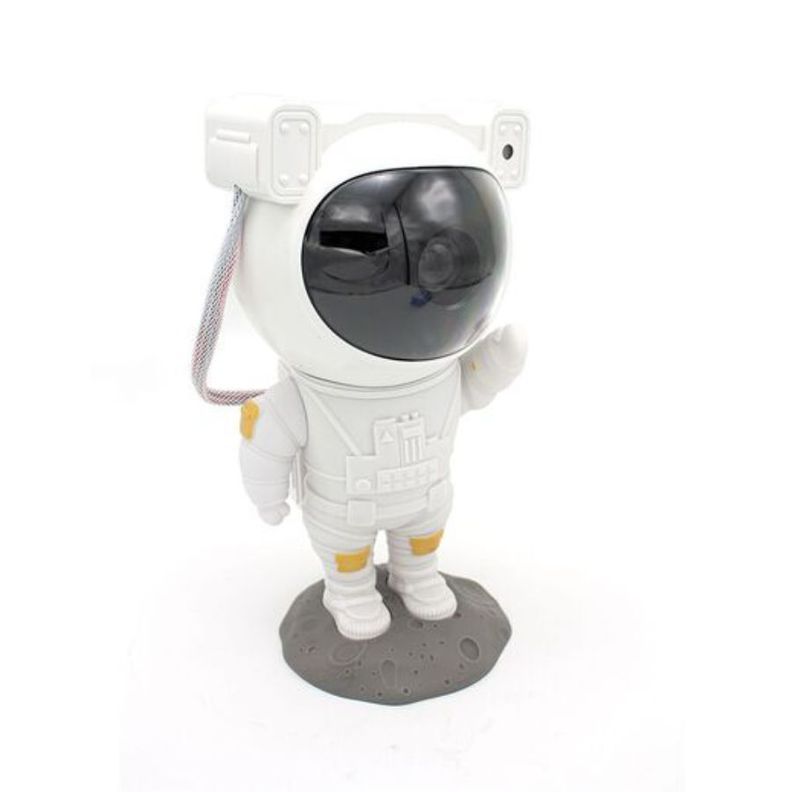 Lámpara De Noche De Astronauta con Proyector de Estrellas-0
