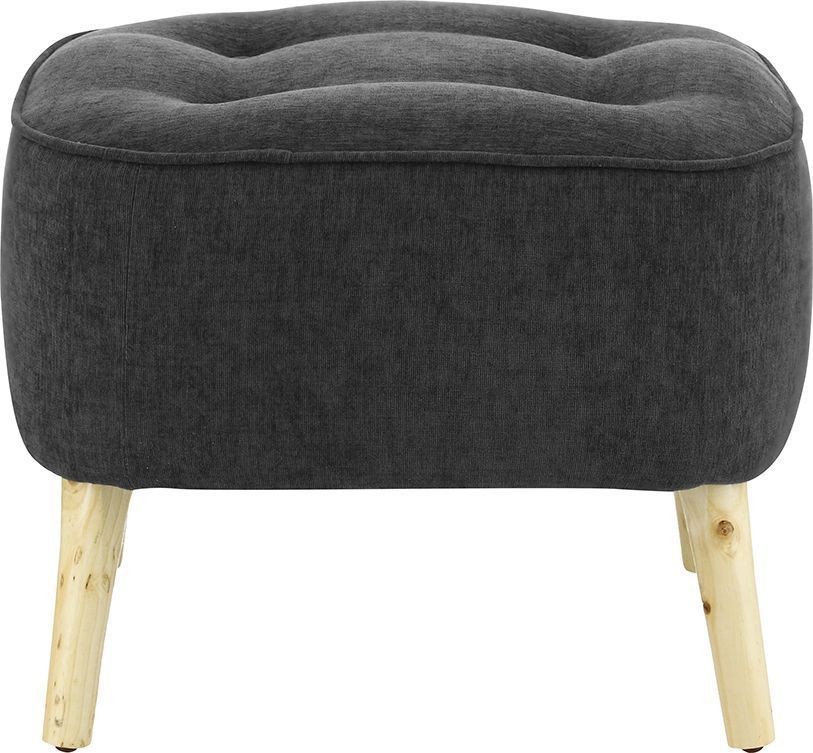 Pouf  Máxima Gris Oscuro Altea 55x45x45 cm Máxima Design-0