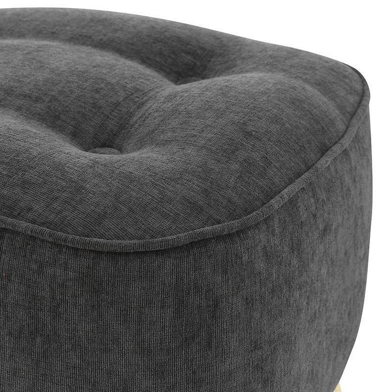Pouf  Máxima Gris Oscuro Altea 55x45x45 cm Máxima Design-3