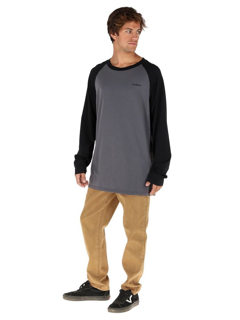 Polera Manga Larga Dubia Gris Hombre-1