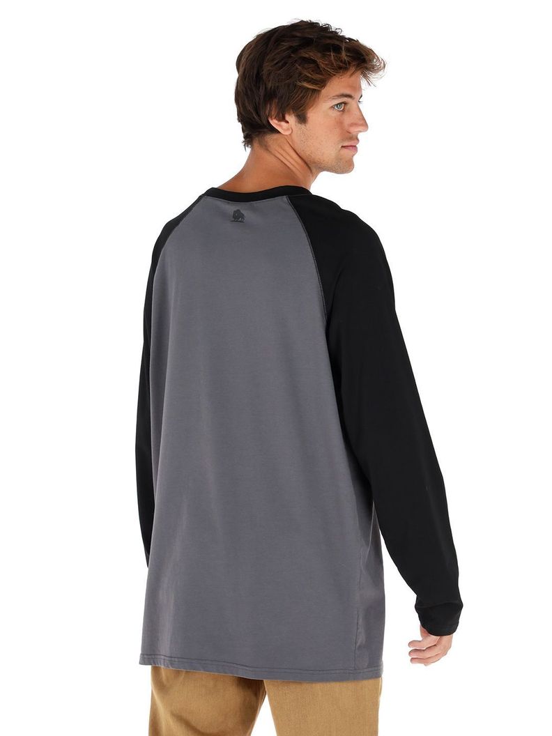Polera Manga Larga Dubia Gris Hombre-2