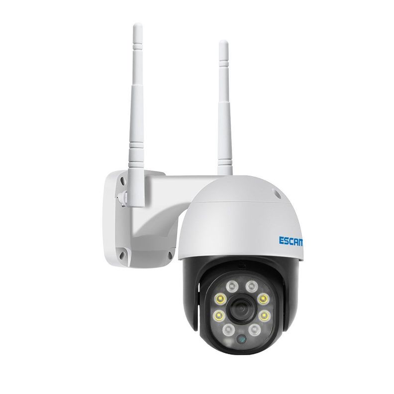 Cámara de Seguridad exterior Full HD 1080 2MP H.265 ESCAM PT207-2