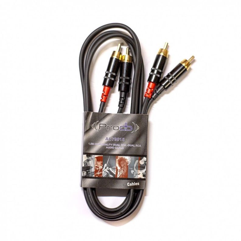 Cable RCA Prodb 1,5 metros-0