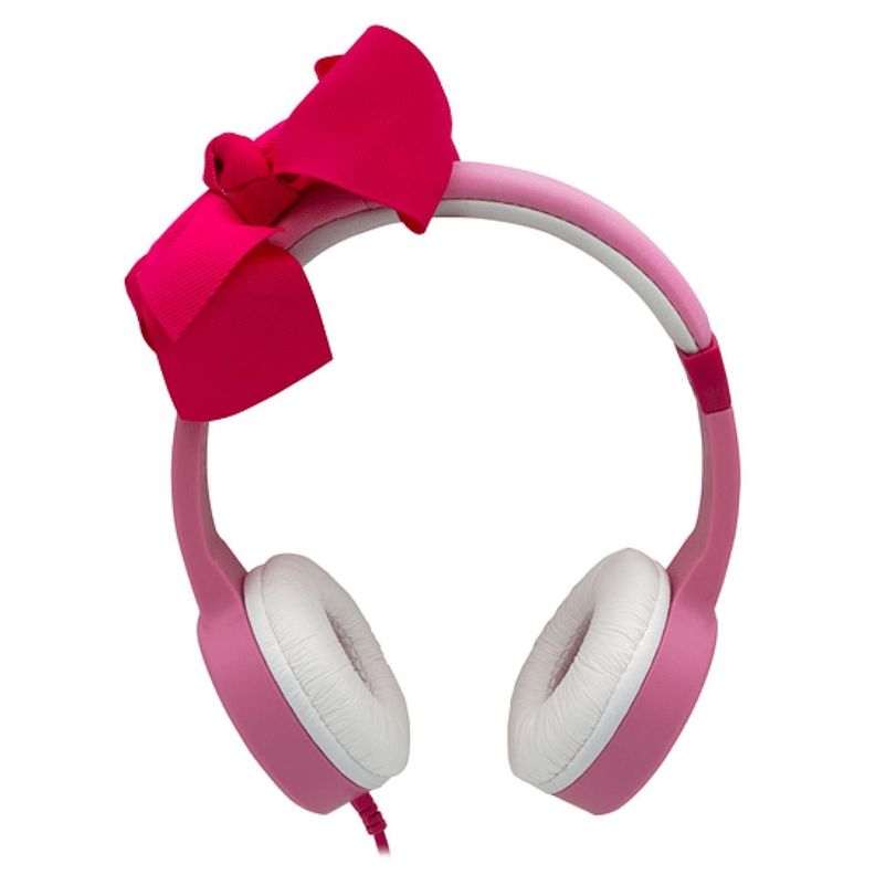 Audifono Unicornio Moño Rosado OverEar Monster-2