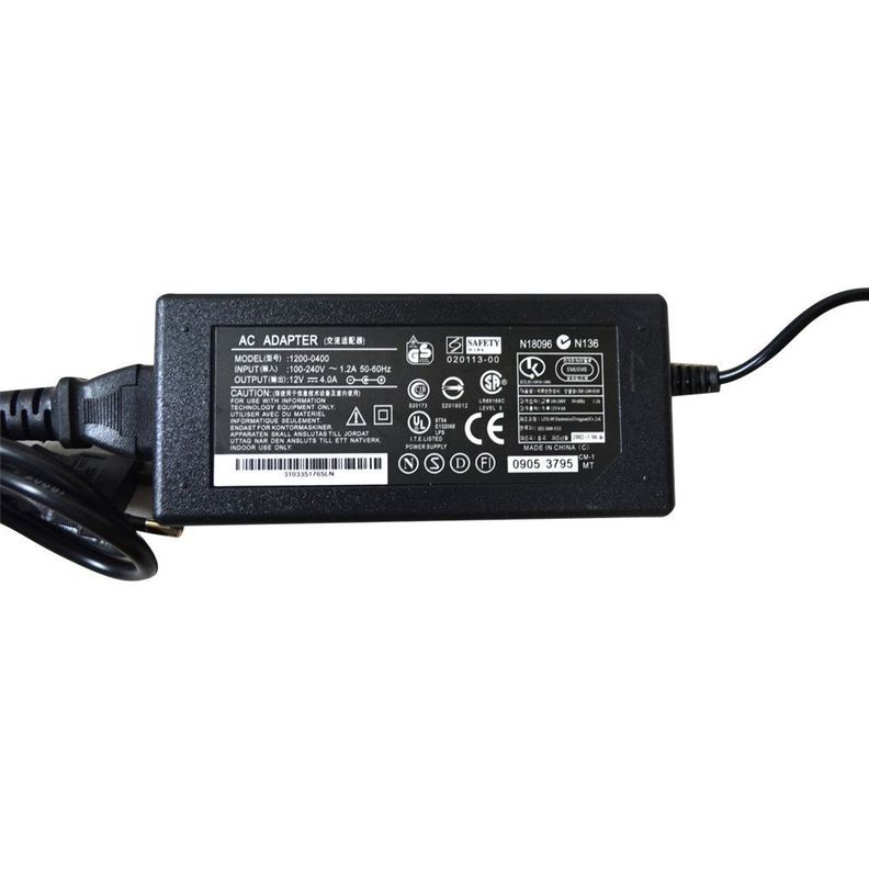 FUENTE DE PODER DC2.5MM 12V-4AMP BESTAMERICA-1