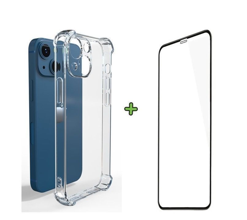 Carcasa Anti Golpes + Lamina Para iPhone 12 Pro-0