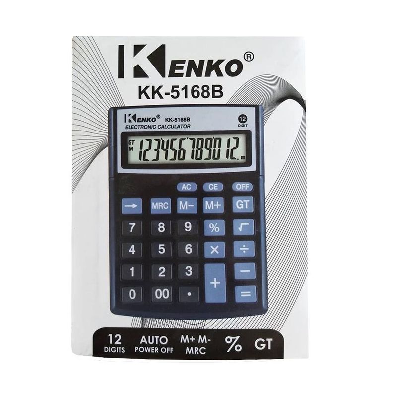 CALCULADORA KENKO KK-5168B  12 DÍGITOS-1