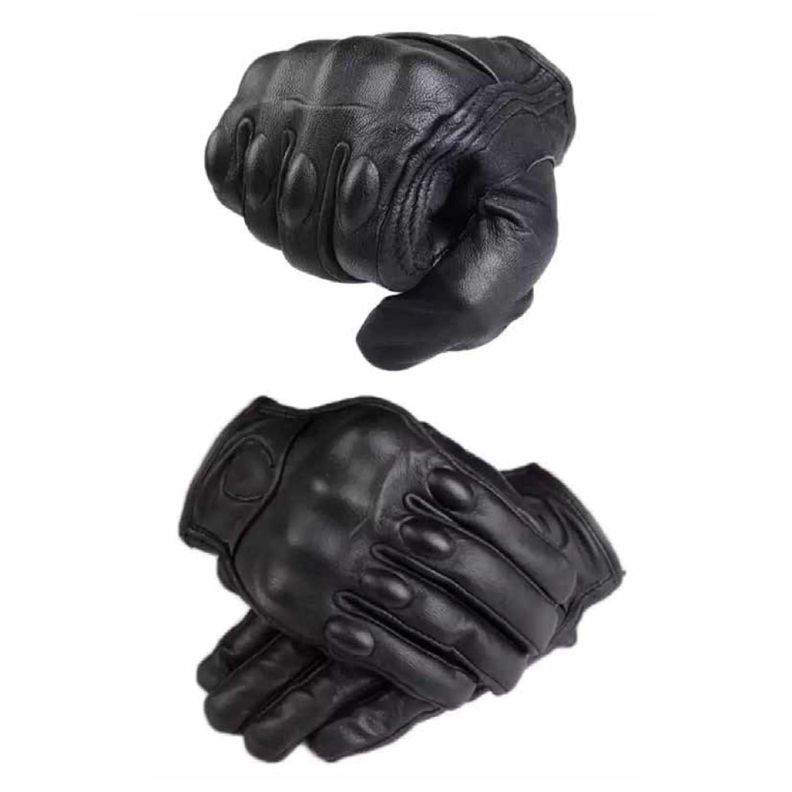Guantes de Moto Antideslizante Protector de Nudillos Talla M -2