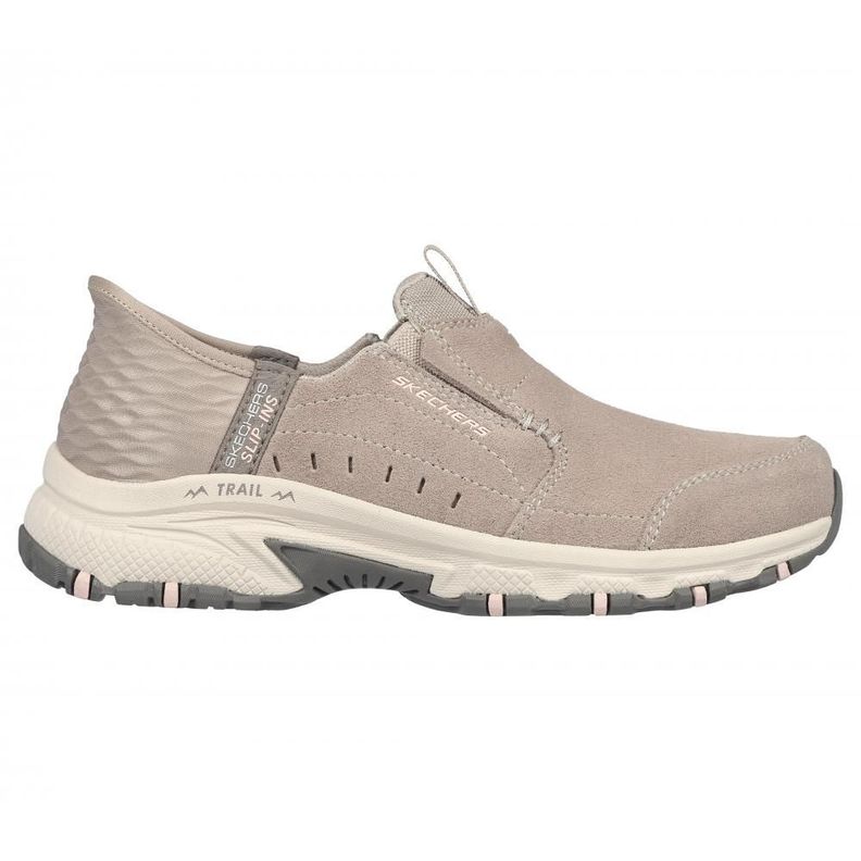 Zapato Mujer Hillcrest Beige Skechers-4