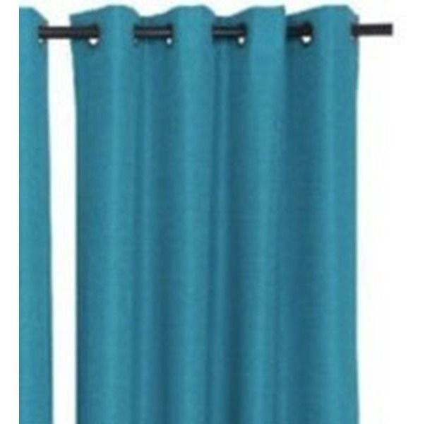 Set Cortina Blackout Térmico 140x220 Cm - Turquesa-1