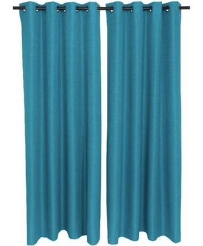 Set Cortina Blackout Térmico 140x220 Cm - Turquesa-0