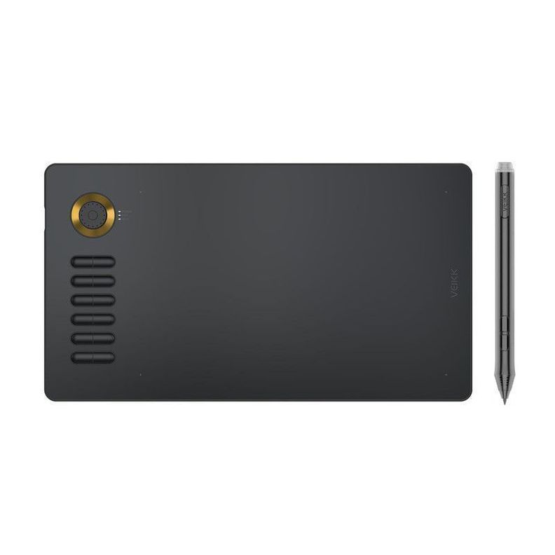Tableta Gráfica Veikk A15 Pro Gold Pen Tablet-1