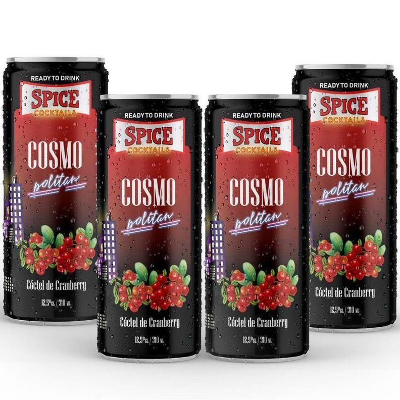 Pack Spice Cosmopolitan 4 unidades lata-0